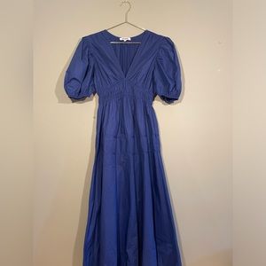 Puff Sleeve Maxi Dress